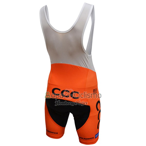 Ccc Ropa Ciclismo Culotte Corto 2017 Mangas Cortas Negro y Naranja